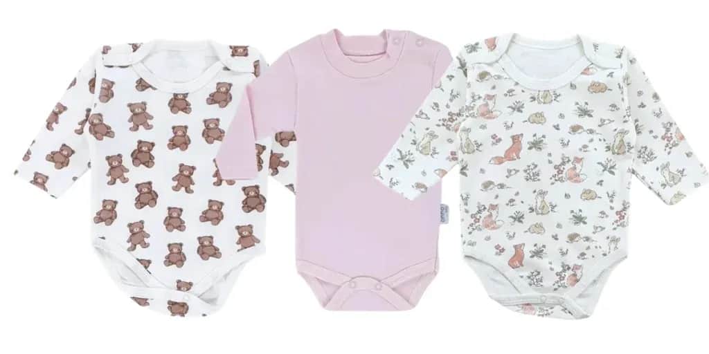 Najlepsze body niemowlęce wielopak 74 - wygoda i oszczędność dla maluszka