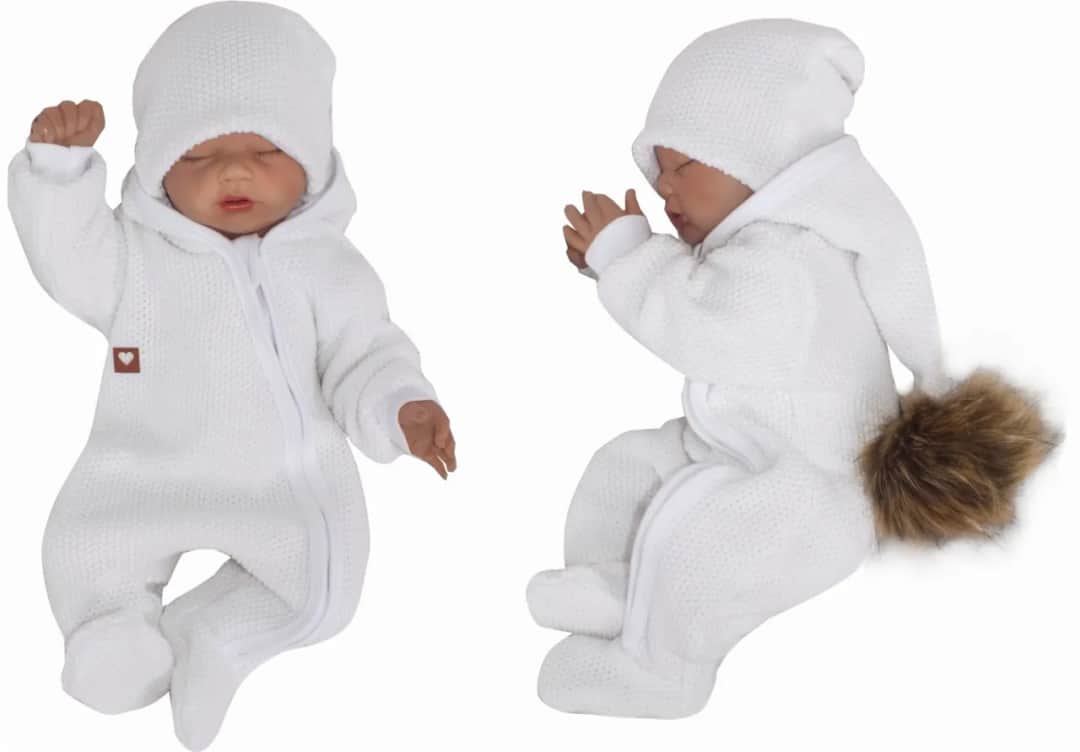 Najlepsze kombinezony niemowlęce zimowe białe - ciepłe i wygodne