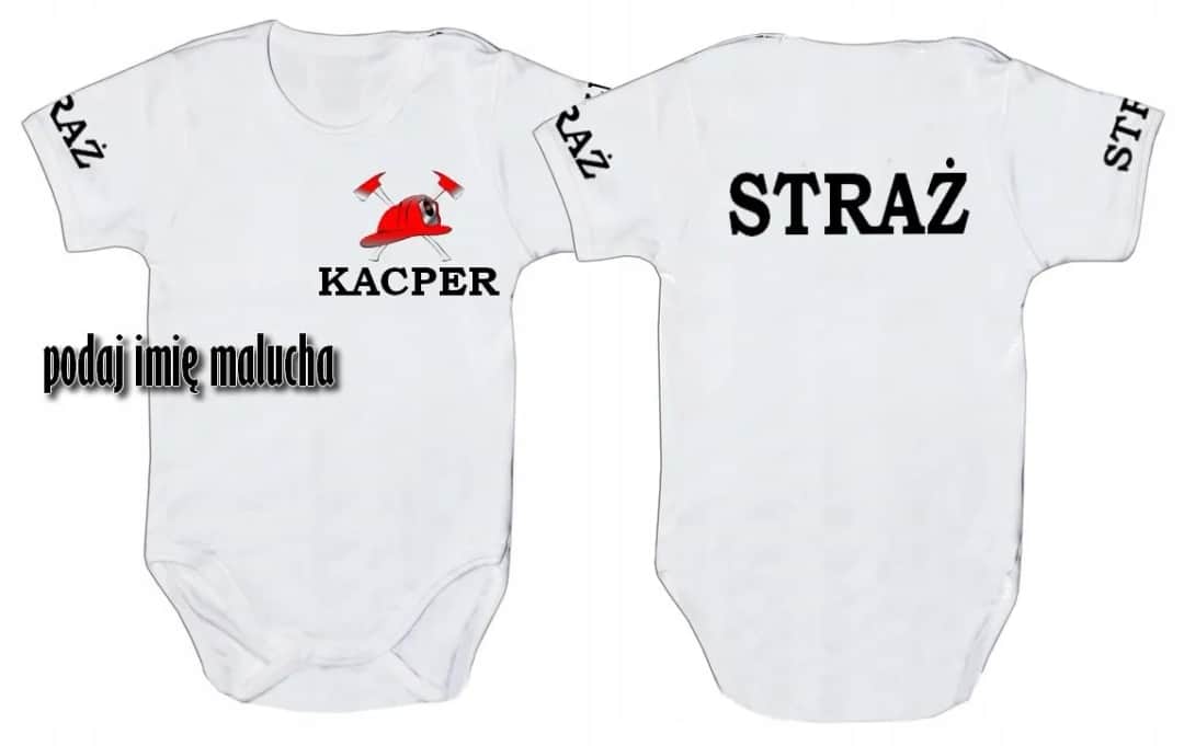 Najlepsze body niemowlęce straż pożarna – wygodne i bezpieczne ubranka